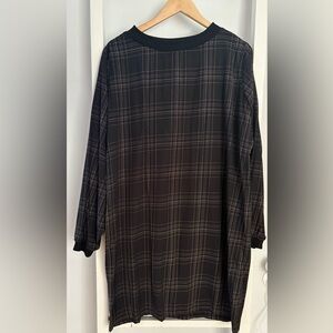 Melow Par Melissa Bolduc -  “Zalie” Midi Dress - Tartan print
